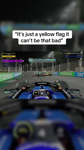 Should have slowed down 😢 #f1 #funny #williams #racing #motorsports 