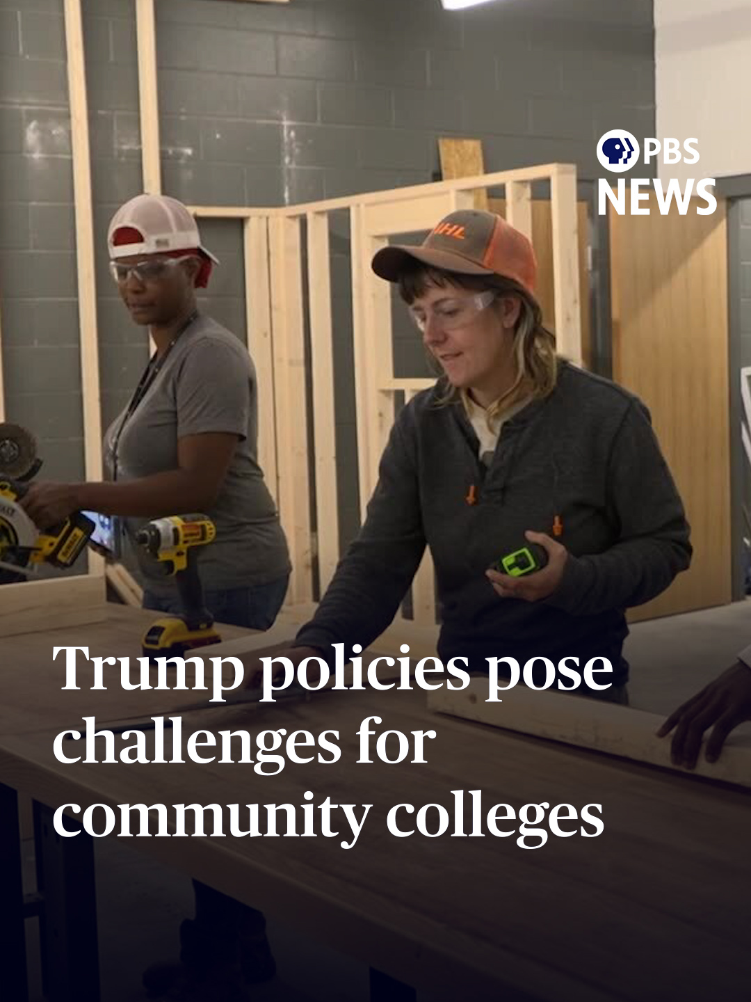 Community colleges face new challenges as Trump battles with higher education The Trump administration's battles over higher education have mostly focused on elite and some public universities. But the president's policies are also creating challenges for some community colleges, and could undermine those schools' plans to build more economic opportunities and jobs. Paul Solman reports for our series, Rethinking College. #pbsnewshour #newshour #pbsnews #highereducation #communitycolleges #education #news