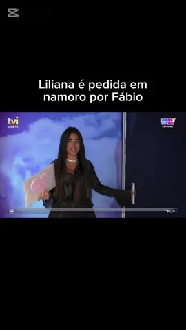 Liliana é pedida em namoro por Fábio em direto. #sstvi #secretstory #casa #namoro #beijos 