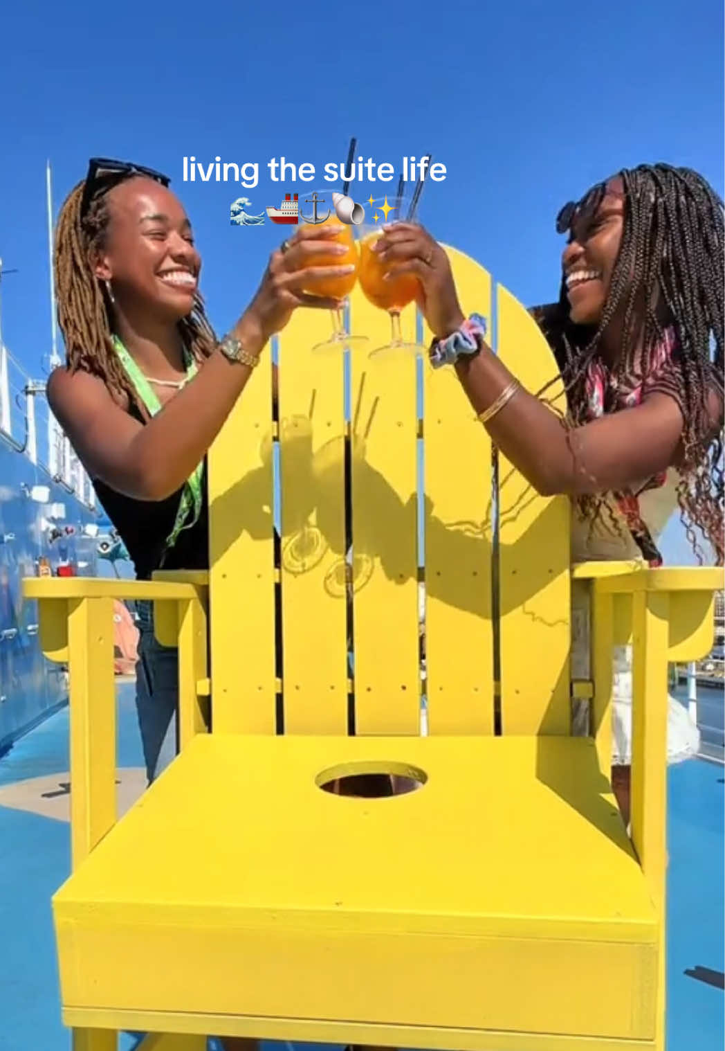 Living the suite life 😌🚢🌊⚓️✨ #cruiselife #travelcreator #vacationvibes #travelvlog #cruise 