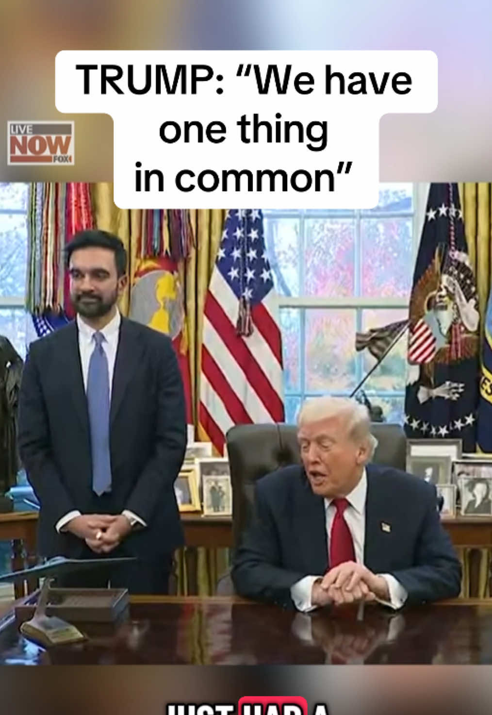 President Trump tells reporters all of the different topics him and New York Mayor- elect Mamdani discussed during their meeting on Friday. Trump says, 