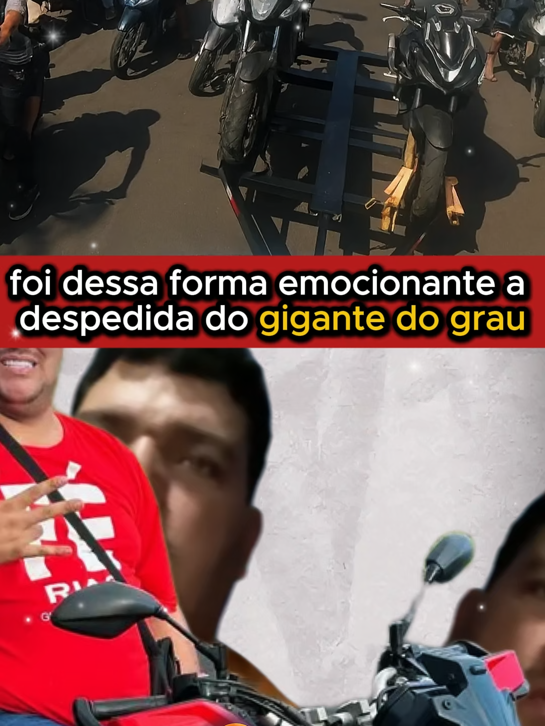 A despedida do gigante do grau #GiganteDoGrau#DespedidaEmocionante#olhonanotcia