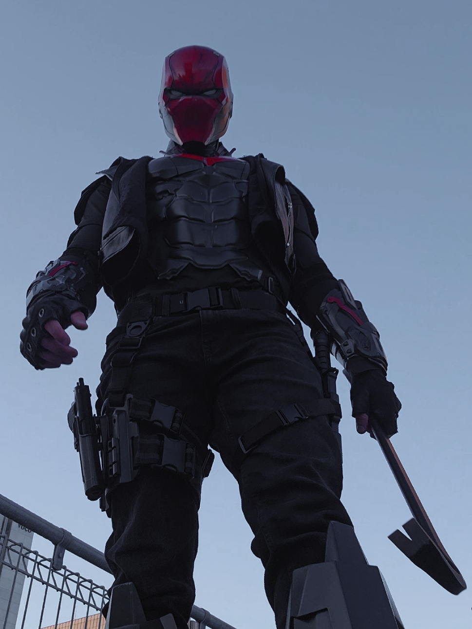 Harley rocked me hard @Whiski #jasontodd #redhood #redhoodcosplay #masktok #cosplay