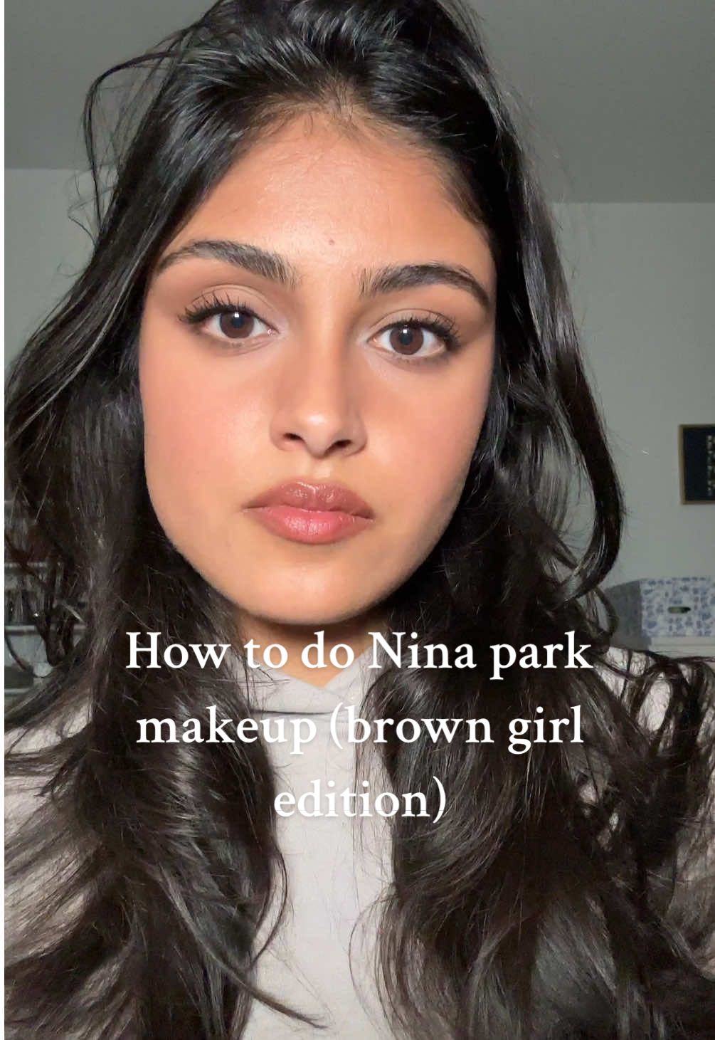 How to do Nina park makeup- brown girl edition!! HEAVILY inspired by @Lila recent tutorial🫶 @Nina Park 💌 @Lisa Eldridge  @Patrick Ta Beauty  @Maybelline NY  @pradabeauty  @Wonderskin Beauty  @Thrive Causemetics  @Huda Beauty  @e.l.f. Cosmetics  #browngirltiktok #browngirlmakeup #ninaparkmakeup #celebritymua #fyp 