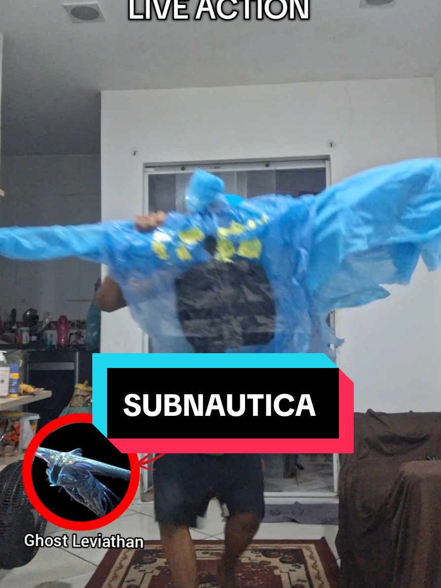 SUBNAUTICA LIVE ACTION  #subnautica #game #reaperleviathan #fyp 