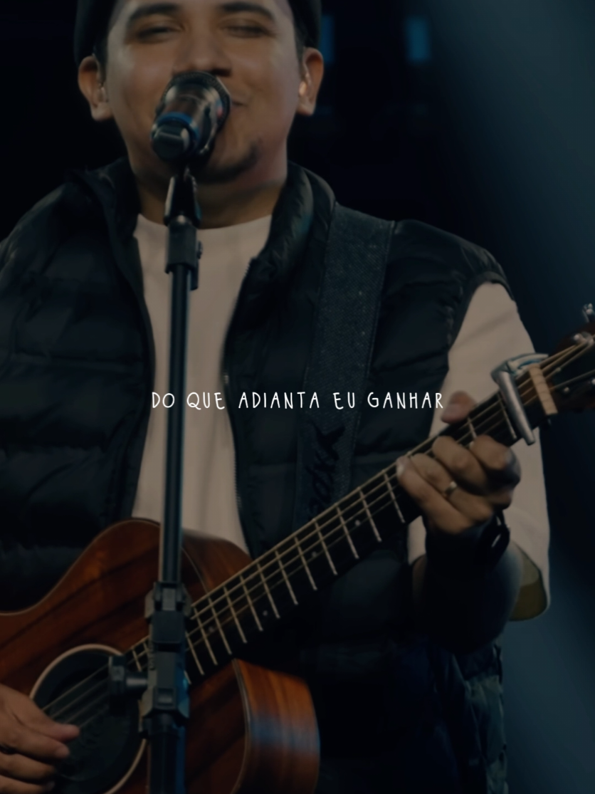 Se eu não tenho a Ti, não tenho nada 😭🙏🏻 #gospel #louvores #motivacional #status #hino 