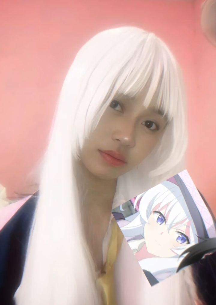 Cantik gini dibilang lanang😭 #elaina  #elainacosplay  #anime  cos: @ithink_itslily 