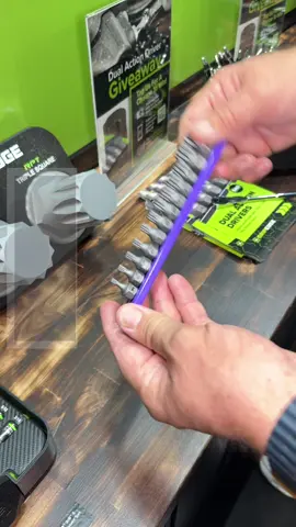 @GripEdgeTools Triple Square Bits with RPT provide more bite on the fasteners at multiple points. You can use them with a ratchet or use them with a wrench as well. #shoplife #semashow #gripedgetools 