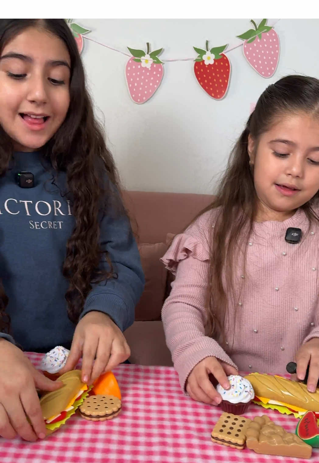 Sandwich food toys 🥪 pretend play with Elizabeth and briceida #fyp #viral #elizabethandbricieda #foryoupage #educational 