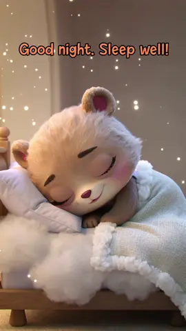 Sleepy Bear Dreams ✨🧸 #cute #bear #pixarstyle #cozyvibes #sleepy