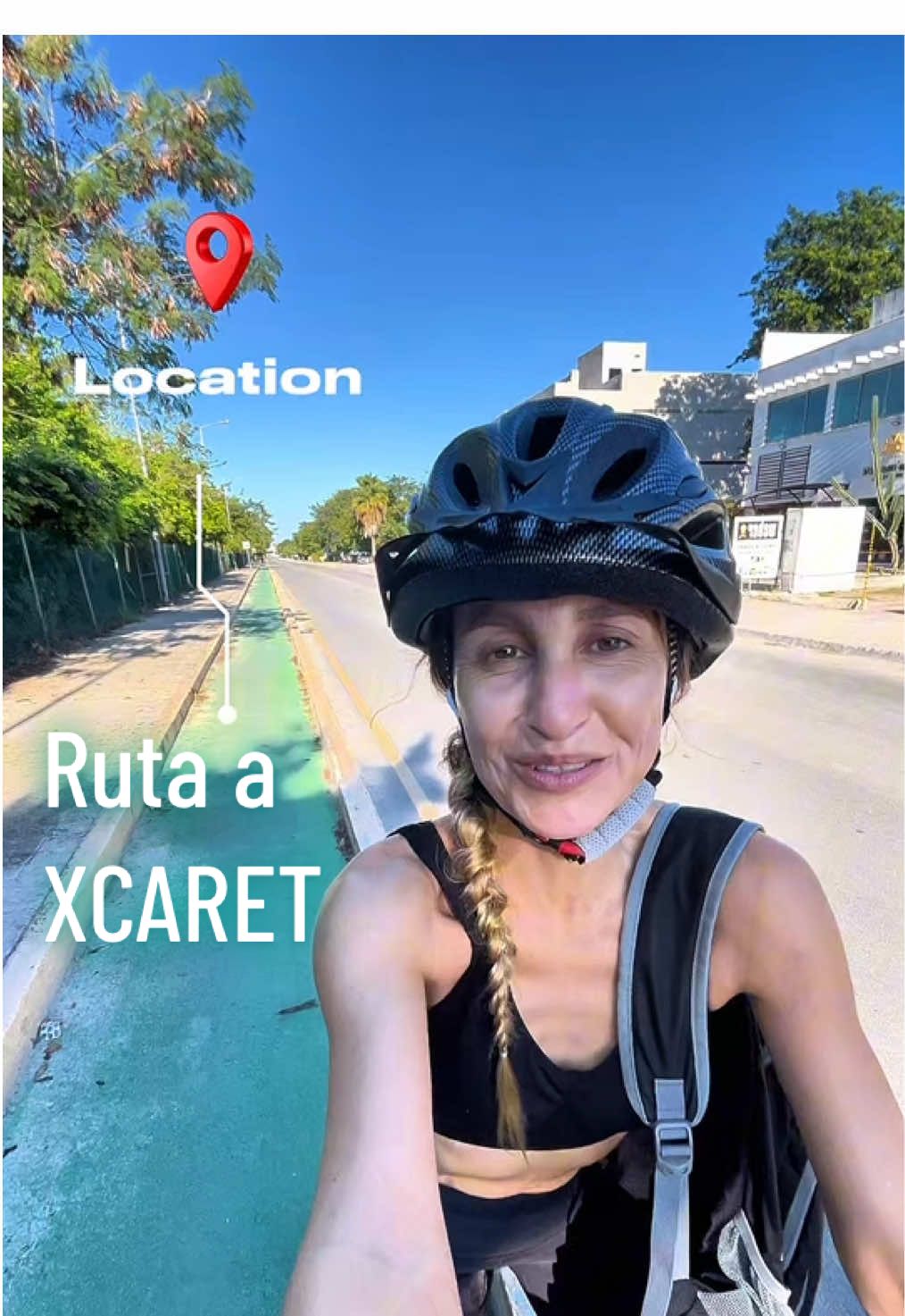 Ya conoces la ruta que va desde la 5ta Avenida después la Avenida 10 y al final a Xcaret en bicicleta ? A mi me encanta hacer este recorrido porque es gratis muy fácil y hago ejercicio y ni cuenta me doy, me llevo mi música y es todavía más divertido.. Quien me acompaña la próxima rodada ? #playadelcarmen #viajes #mexicotravel #rivieramaya #turismo 