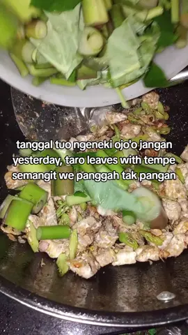 taro leaves gaktuhh😝 #fyppppppppppppppppppppppp 