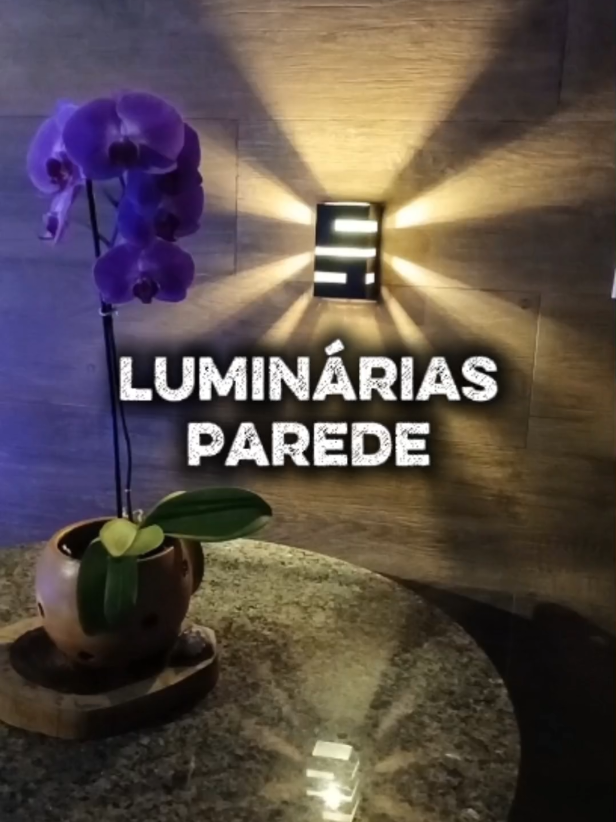 Luminária decorativa. #kitluminarias #luminariasdecorativas #luminariadeparede #arandelas #arandeladecorativa