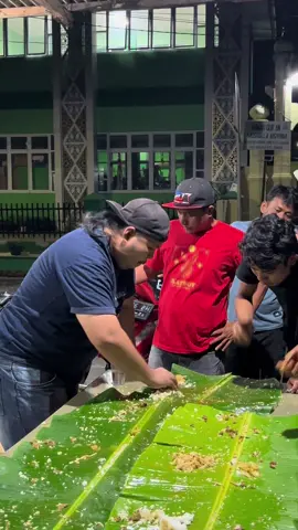 Start patamo finish terakhir 🤤 #balanjuang #nasidaunpisang #hobimakan #makanbasamo 