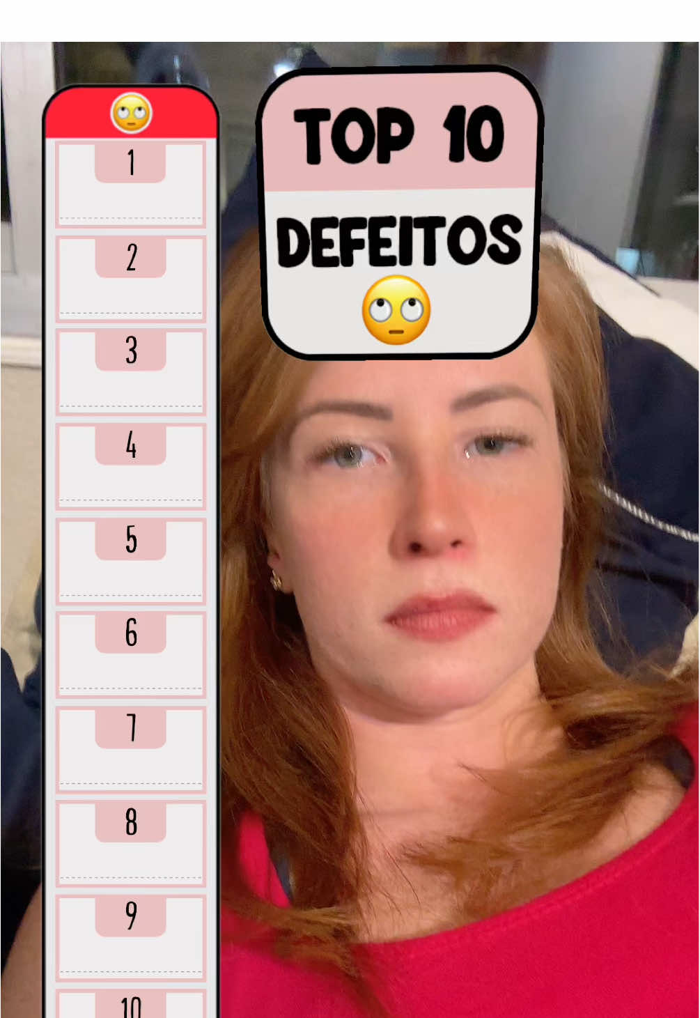 Ranking de defeitos👀