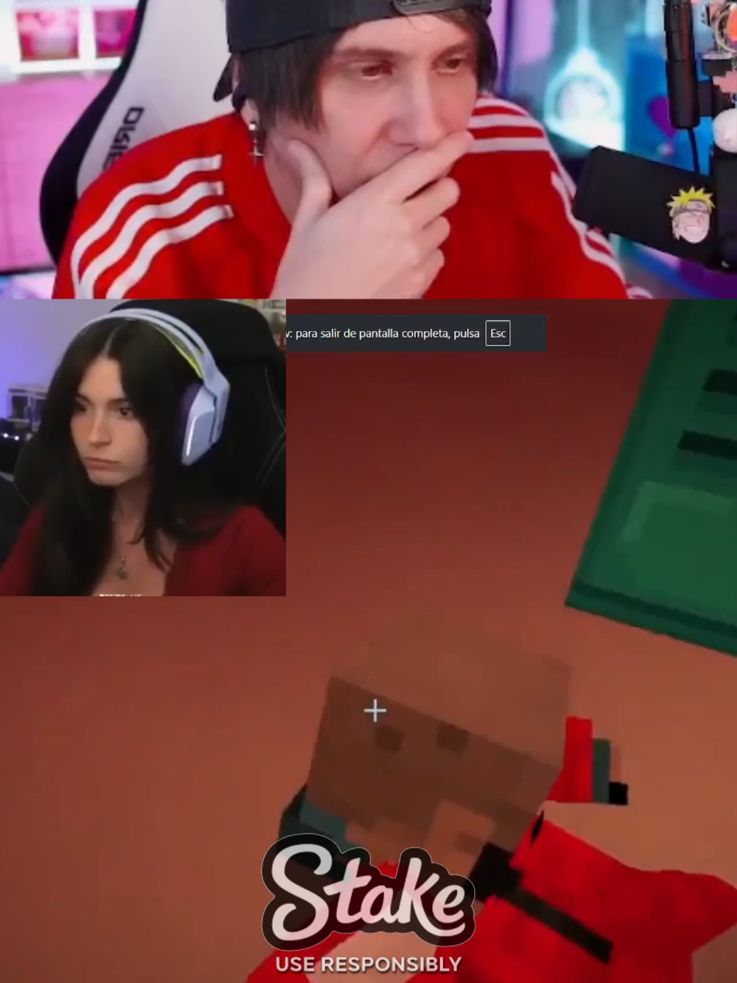 rubius reacciona a el mejor clip de los quid dia 4 #elrubius #rubiusomg #rubius #squidgame #squidcraftgames4 #Minecraft #clips #chibidoki