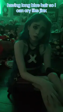 🥲#jinx#jinxcosplay#arcane#arcanecosplay#cosplay