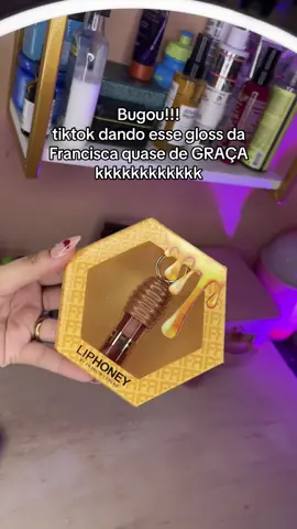 😳 #gloss #fran #liphoney 