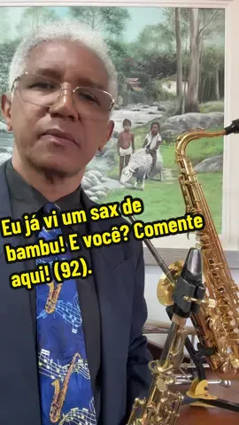 Você já viu um sax de bambu?  Música: meu sax de bambu! (92). #saxofone #leituradepartitura #bona #pauta #flautadoce 