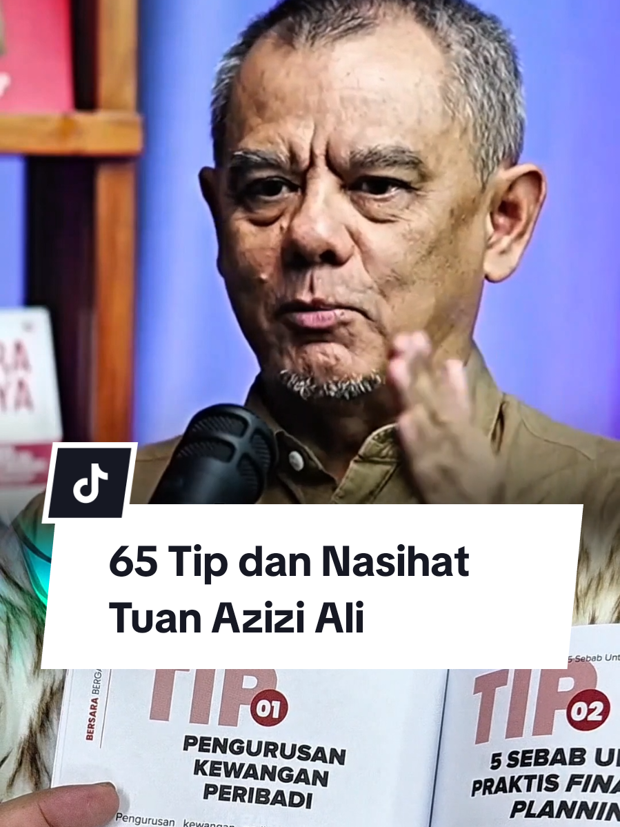 Replying to @akusislin  65 Tip dan Nasihat daripada Tuan Azizi Ali @azizi.ali  Bersara Bergaya.  #tiktokshoptawaranharigaji #tiktokshop #bookish #BookRecommendations #booktokmalaysia 