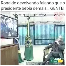 A videoconferência entre Lula e a seleção brasileira rendeu um momento icônico quando o presidente perguntou a Carlos Alberto Parreira se Ronaldo Fenômeno estava acima do peso. #selecaobrasileira #futebolbrasileiro #brasil #futebol #copadomundo @GOL DE PLACA ⚽️🥇 