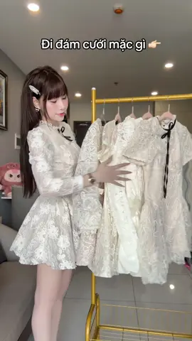 Gợi ý outfit đi đám cưới ne 😗 #xuhuongtiktok #outfit #vayxinhmoingay #vayditiec #vaytieuthu 