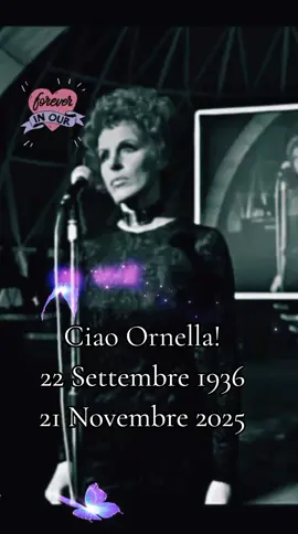 Ornella Vanoni ci lascia a 91 Anni cantante italiana #personaggifamosi 