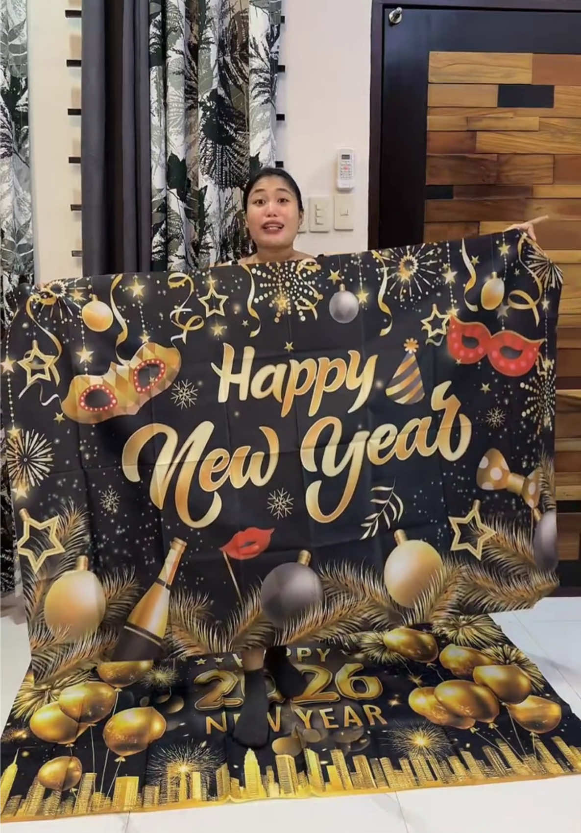 murang Christmas & New Year Banner! Pasabog ang gaganda 100x150cm na sizes neto