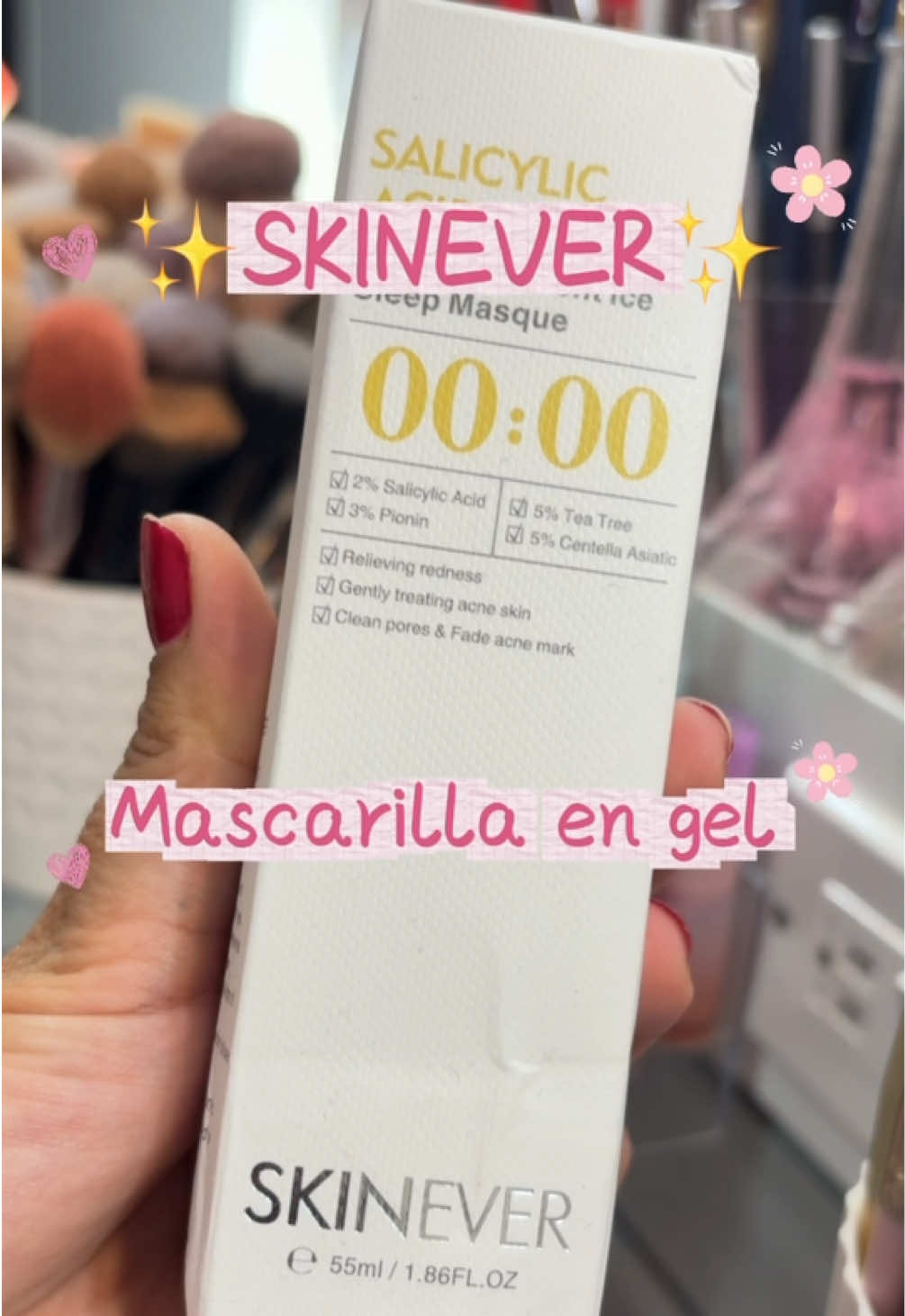 #mascarilla #antiacne #acidosalicilico #skincare #skincareroutine 