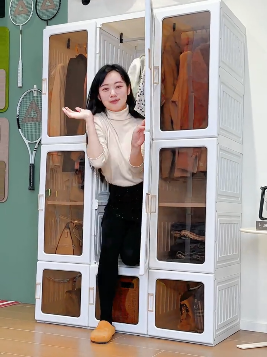 tủ để quần áo túi xách gấp gọn #goctienloi #tuquanaodep #tugiaydepgapgon #tuquanao 