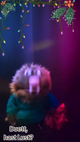 #crazypuppets #livingpuppets #lipsyc #duett #weihnachtsmarkt