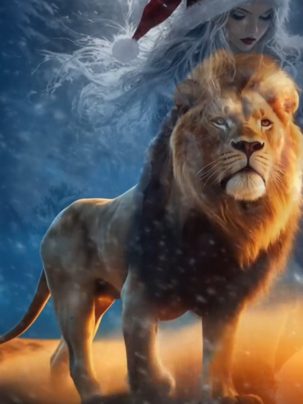 #CapCut #xmas #santa #lion #intro tren