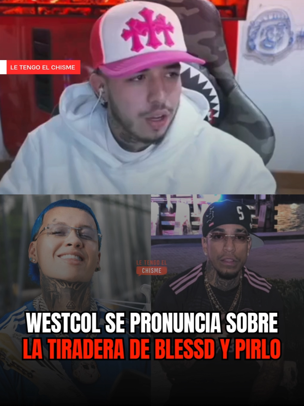 Westcol se pronuncia sobre la tiradera de Blessd y Pirlo 🎶🤔 El creador de contenido opinó sobre la polémica y destacó: “Yo lo que le reconozco a Pirlo es que sigue siendo algo musical” 🎵🔥