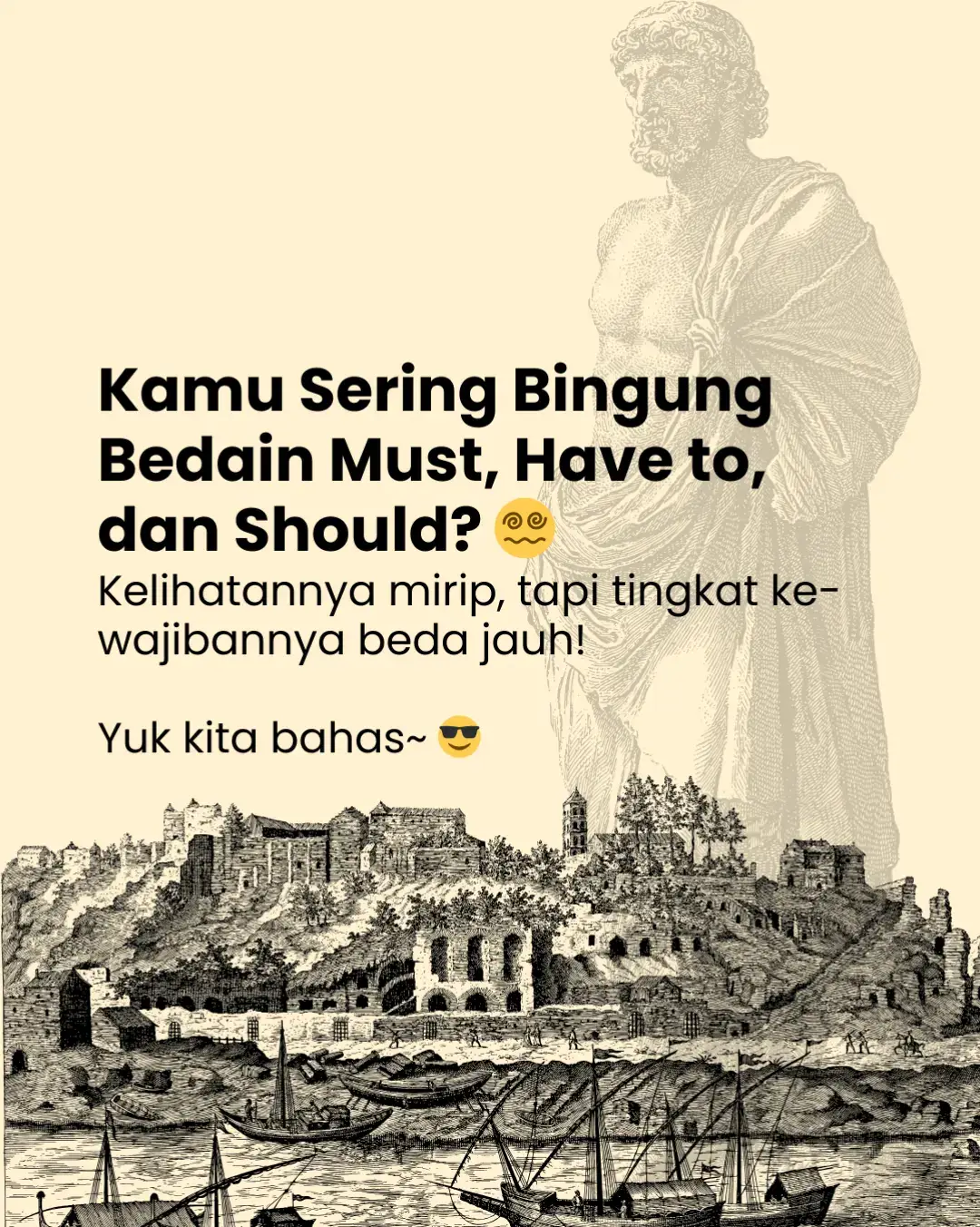 #Englishtips #BelajarBahasaInggris #GrammarTime #EnglishMadeEasy #BahasaInggrisSantai #EnglishForStudents #LearnEnglishFun #VocabularyTips 