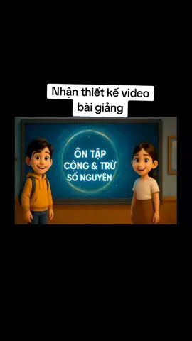 nhận thiết kế video bài giảng hay sinh động #tiktok #veo3 #canva #videoviral  #giaovien 