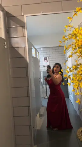 this is the dress yall 😩 #fypシ゚viral #quinceañera #reddress