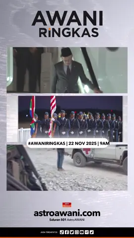 #AWANIRingkas 22 November 2025 | 9AM Berikut merupakan rangkuman berita setakat 9 pagi, 22 November 2025 1️⃣ Isu tarif Amerika Syarikat boleh diselesaikan   2️⃣ Malaysia kekal neutral di pentas G20 3️⃣ ICRC potong Belanjawan 2026, ribuan pekerja terjejas #awaniringkas