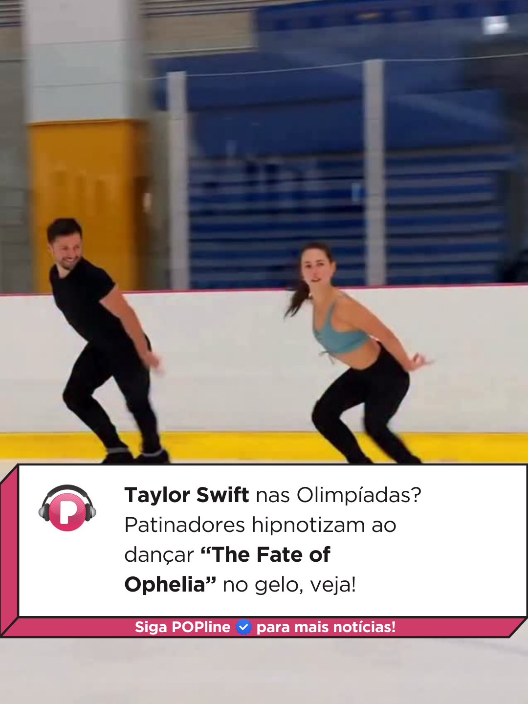 Atletas britânicos levaram “The Fate of Ophelia”, de Taylor Swift, para a pista e entregaram uma rotina afiada que cruzou patinação artística e estética showgirl. O vídeo, destaque no perfil oficial das Olimpíadas, viralizou às vésperas dos Jogos de Inverno de 2026 com um timing que não poderia ser melhor para um hit que segue no topo das paradas, e os swifties já tratam o momento como oficial! Imagens: Divulgação / olympics (IG)