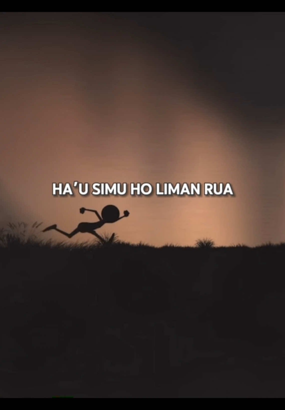 Ha’u simu o ho laran diak, Maibé agora ha’u sente deit kanek. @Criimson Music #fyp #lirik 