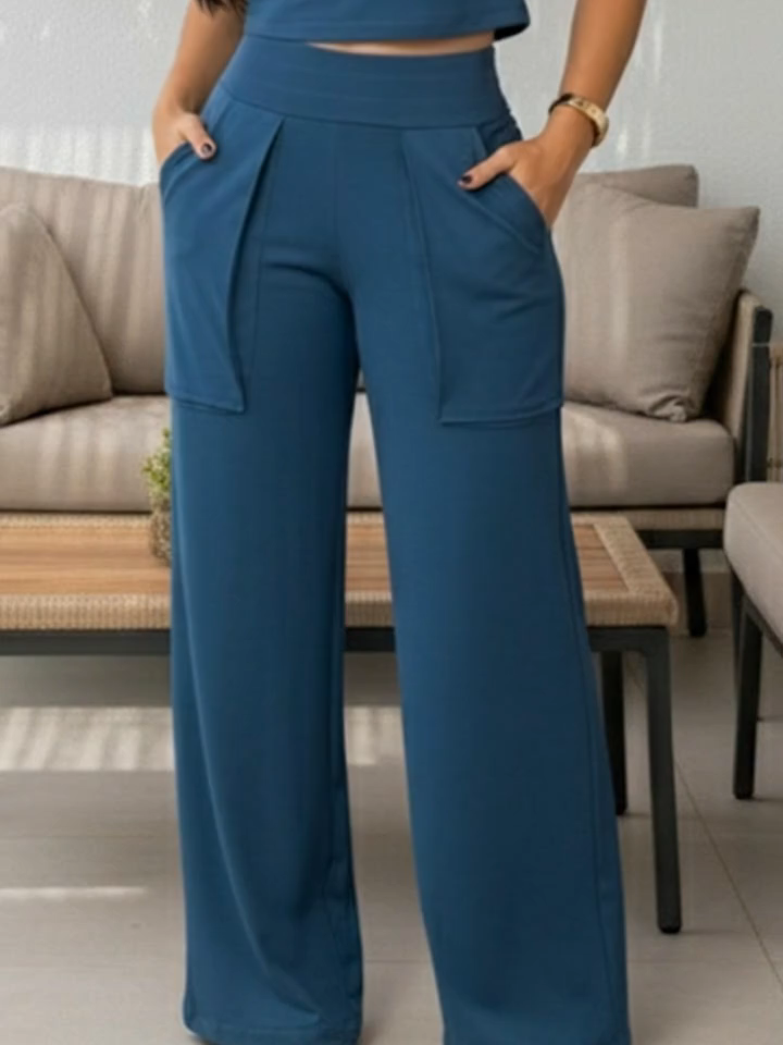 Calça pantalona Com Lycra #tiktok #tiktokindia #tiktokviral #tiktokshop #calçapantalona #calçafeminina