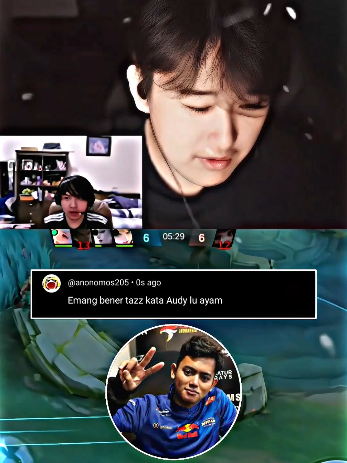 King Audy mulai senggol sana sini🤯 #taz #WinWithMLBB #MLBB 