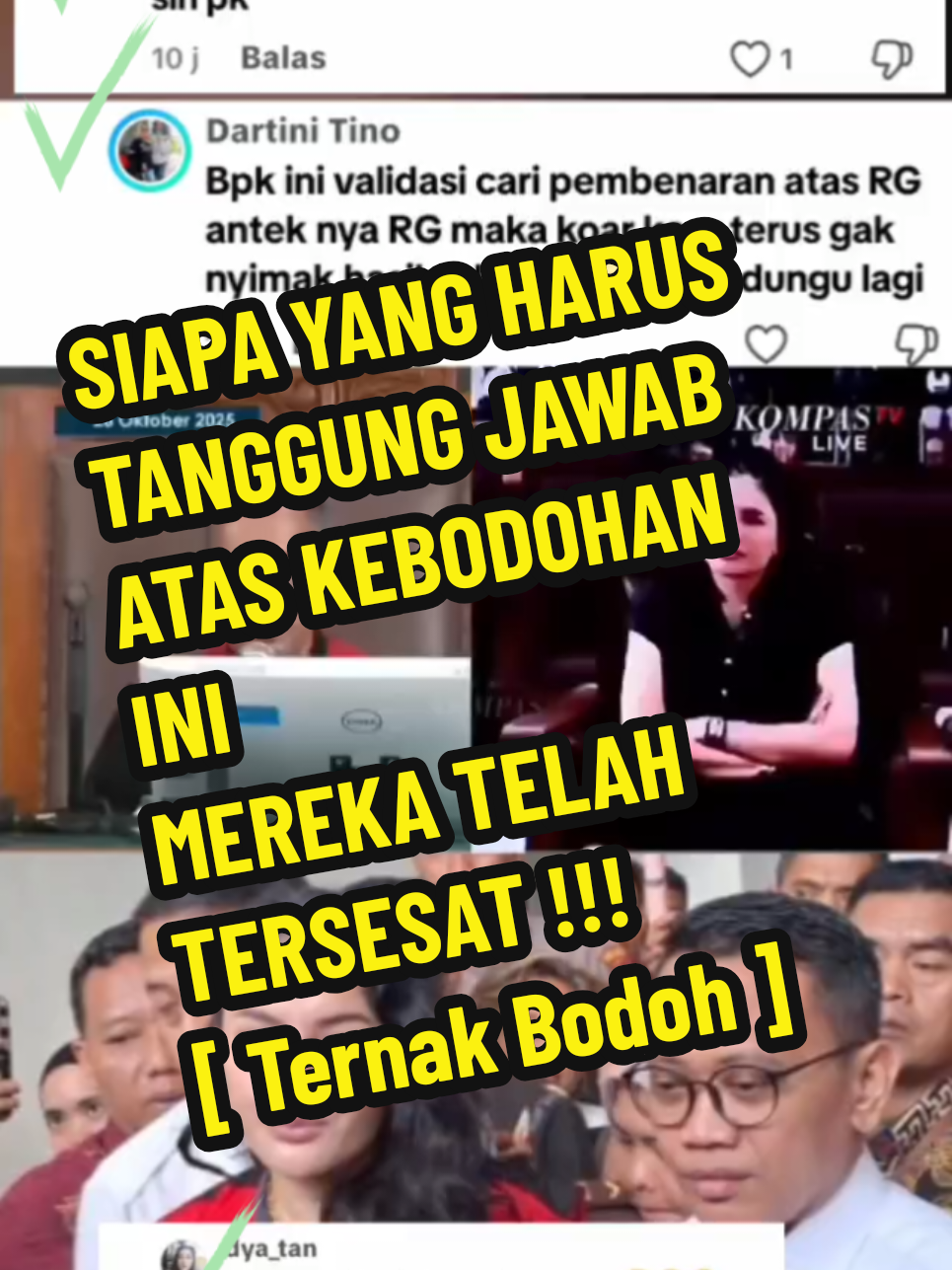 SIAPA YANG BERTANGGUNG JAWAB ATAS KEBODOHAN INI VONIS HAKIM JELAS TAPI MEREKA MENGINGKARINYA DAN IKUT ARUS PENGGIRINGAN OPINI #polisiindonesia #pengacara #mabespolri #jaksa #hakim 