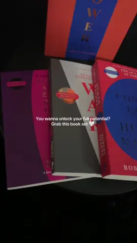 Thank me later 🎀 #robertgreene #selfhelpbooks #lawofattraction #manefestation #viral 