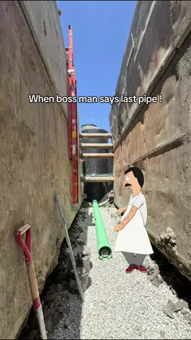 After a long day 😮‍💨#sewerandwater #pipelife #pipelayer #undergroundconstruction #laborer  