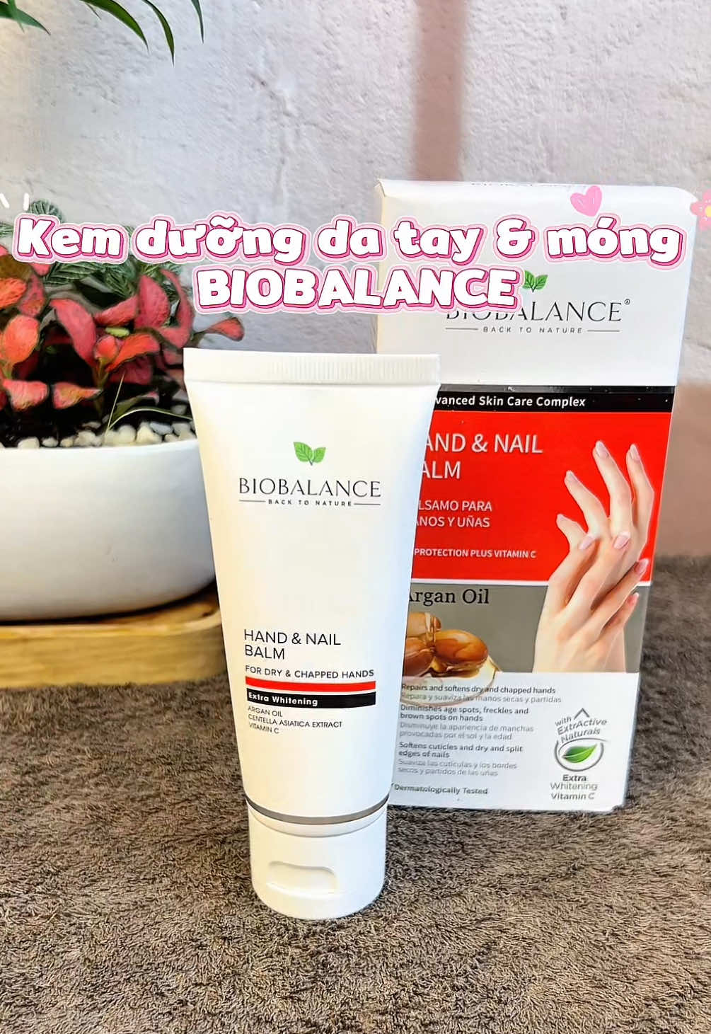 Dưỡng da tay móng hằng ngày nha các nàng, sản phẩm nhập khẩu Châu Âu chính ngạch ♥️