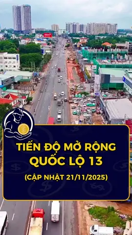 Cập nhật tiến độ mở rộng quốc lộ 13 ngày 21/11/2025 #bds #quoclo13 #morongql13 #batdongsan #thoxaytaivuong