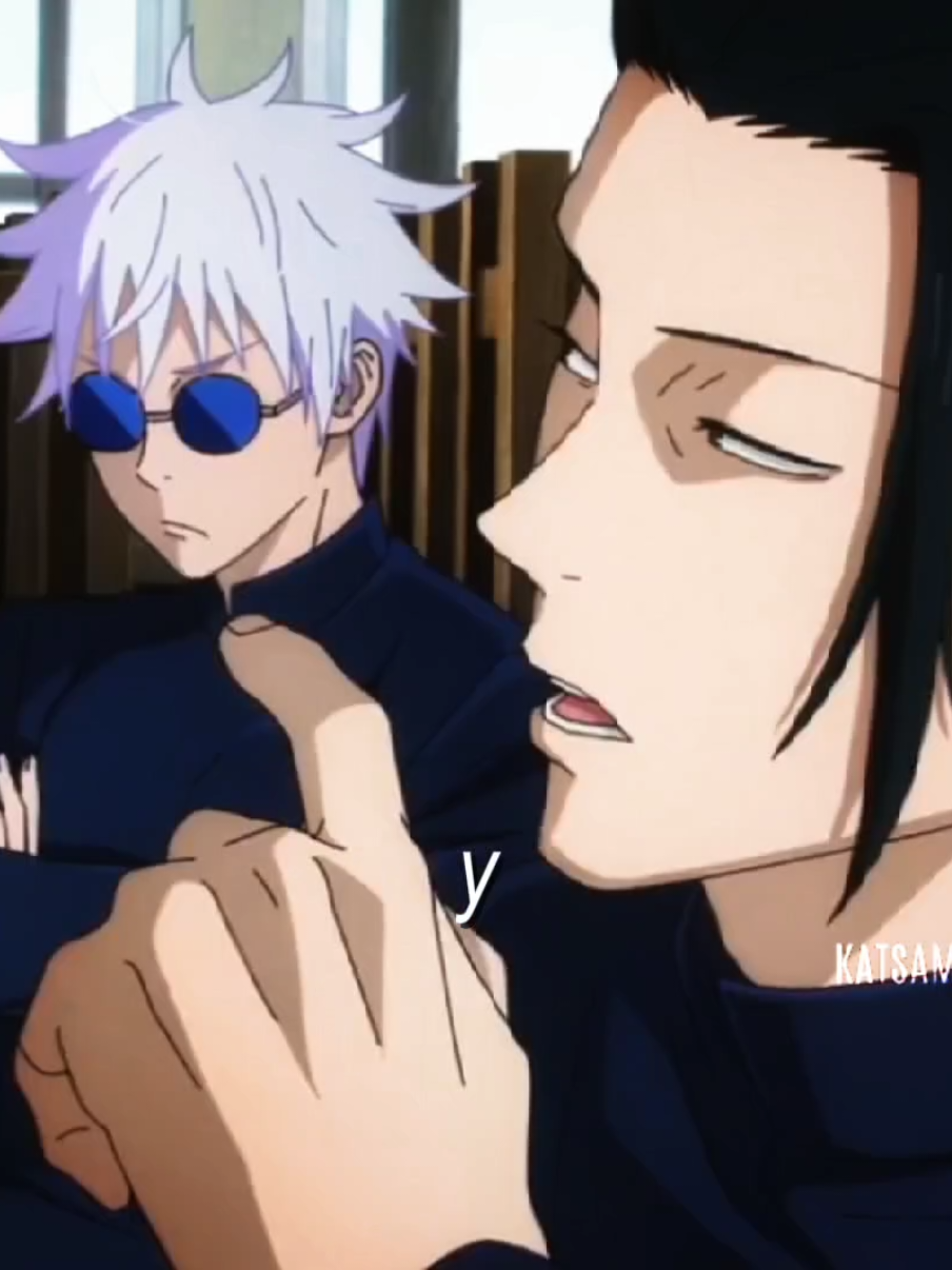 Ellos se caen muy bien 🤍 #jujutsukaisen #geto #gojo #fypシ゚ #jujutsukaisenedit 