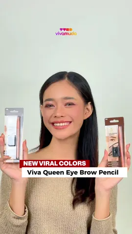 Uda tau belum kalo pensil alis Viva yang legendaris saking larisnya itu sekarang punya warna baru. Ini dia Grey Brown dan Natural Brown. Makin banyak pilihan warna, tinggal pilih yg sesuai 🫶🏻💃🏻 #pensilalisviva #newviralcolors #warnabarupensilalisviva #fyp 