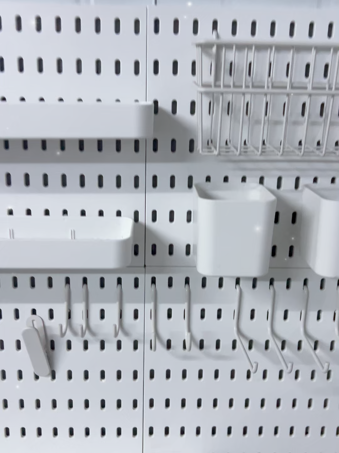 Create a clean, customizable setup with this pegboard organizer — shopnow. #SIVhomedecoph #fypシ #SpaceSaver #pegboard #pegboardorganizer