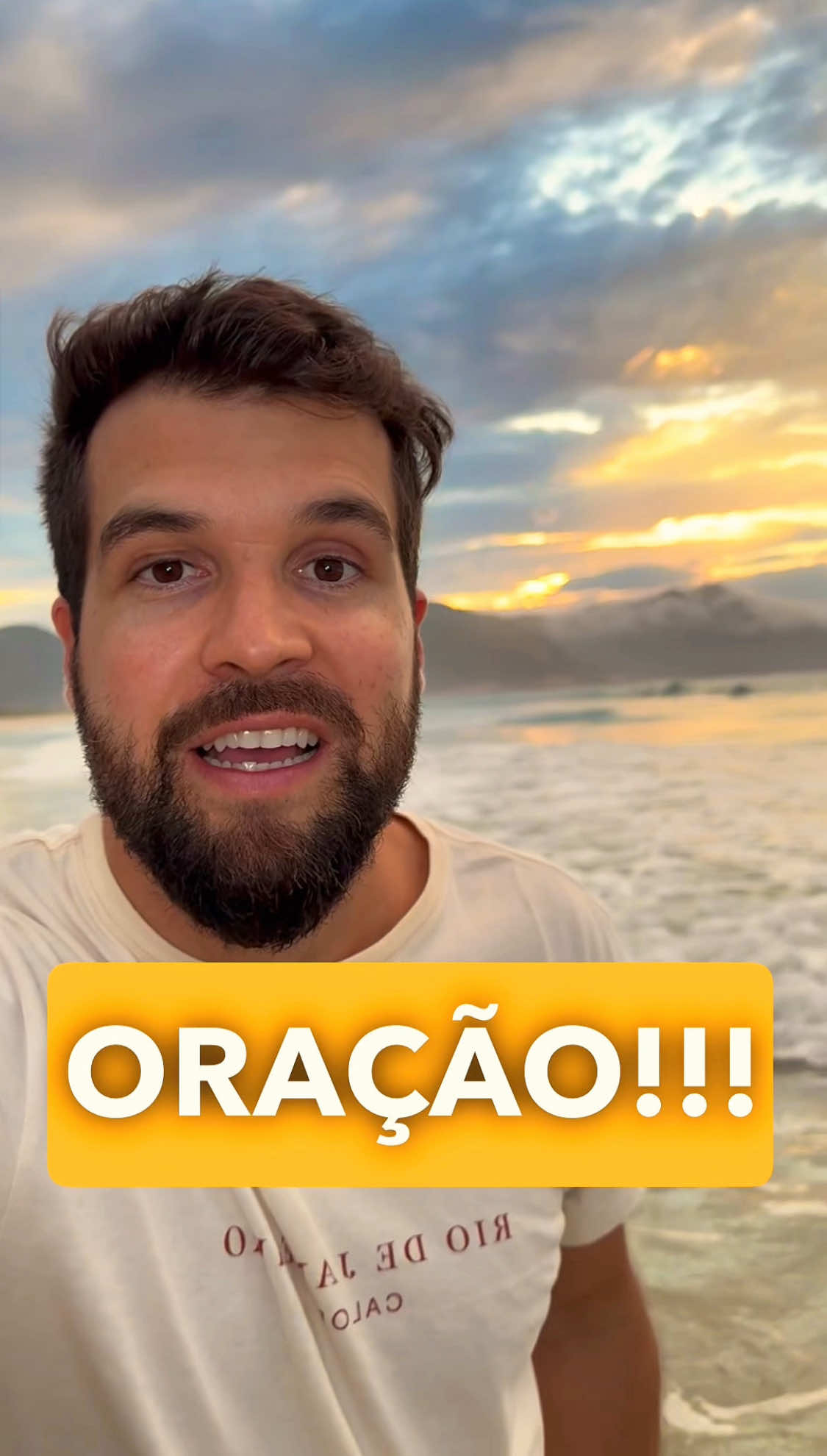 Porque a sua presença Pai, é a minha sorte!!!